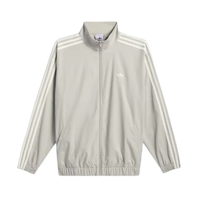 adidas Firebird Full-Zip Track Jacket Plaster Gray Unisex IU0115