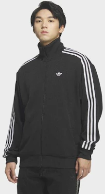 アディダス ファイヤーバード ニット トラックトップ - ブラック KQ5496 Lookbook アディダス ファイヤーバード ニット トラックトップ - ブラック KQ5496