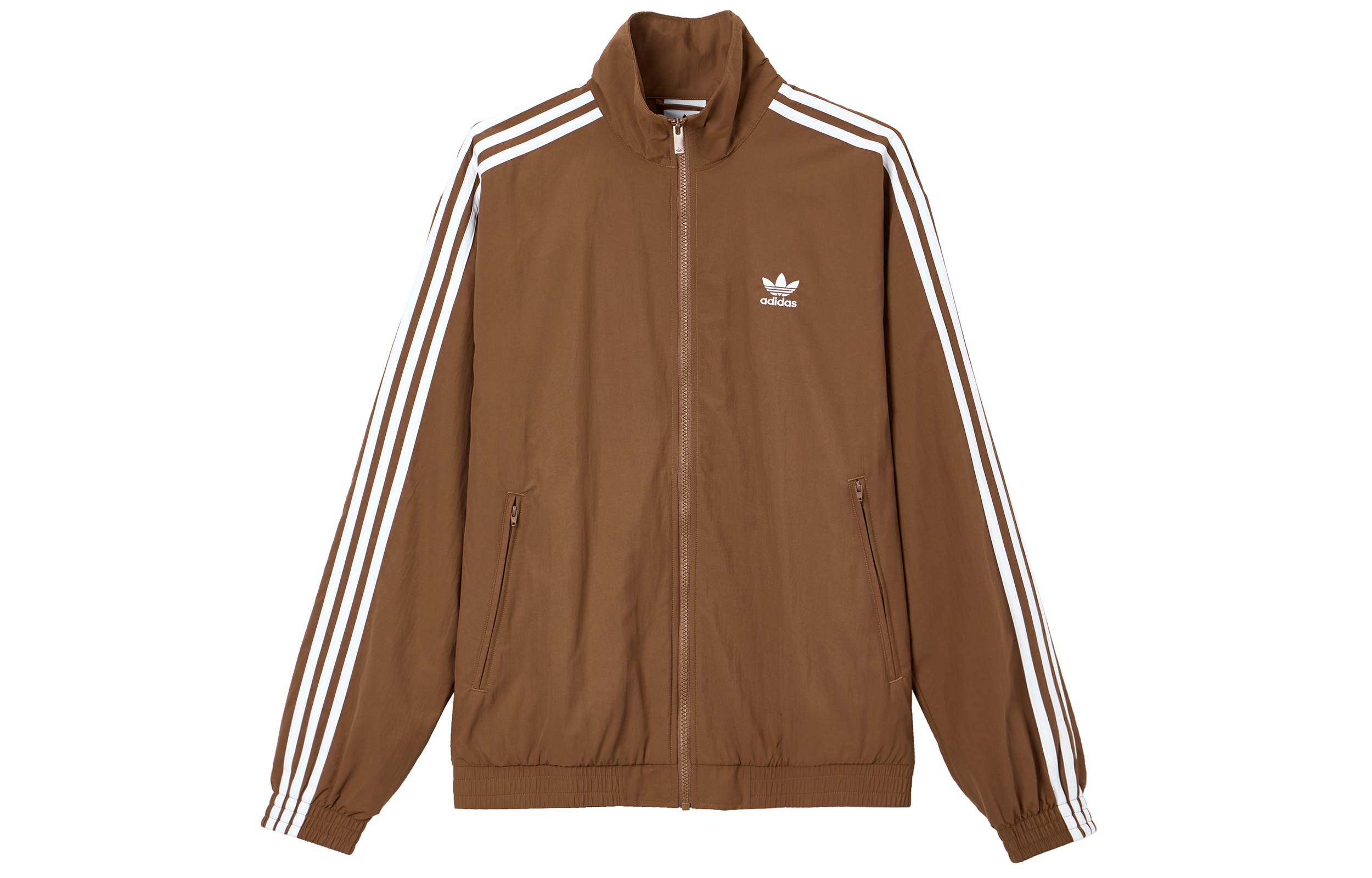 adidas Firebird Retro Track Jacket Deep Brown Long Sleeve Outerwear IZ2424