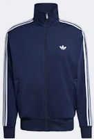 Shop adidas Firebird 運動外套 - 深夜靛藍 KD8313