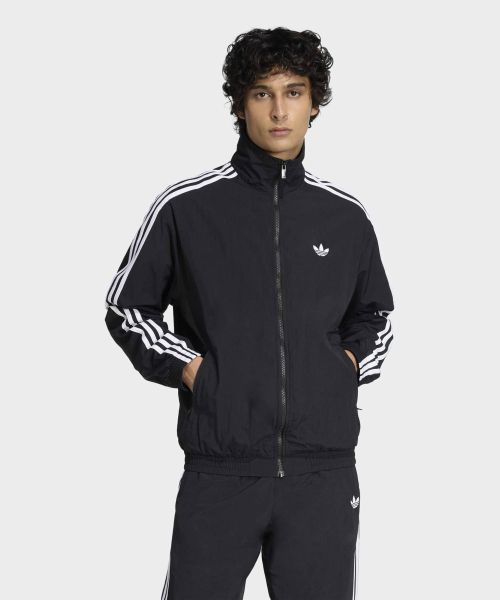adidas Firebird Woven Track Top - Black KE1366
