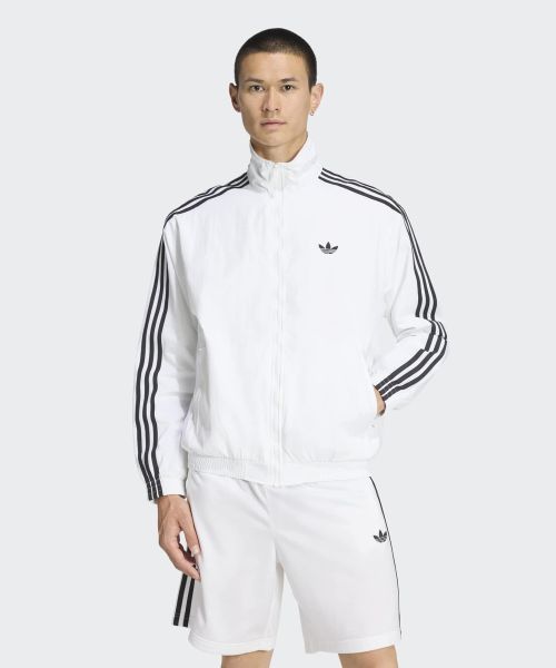 adidas Firebird Woven Track Top - White KE1676