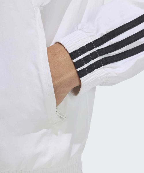 Shop adidas Firebird Woven Track Top - White KE1676