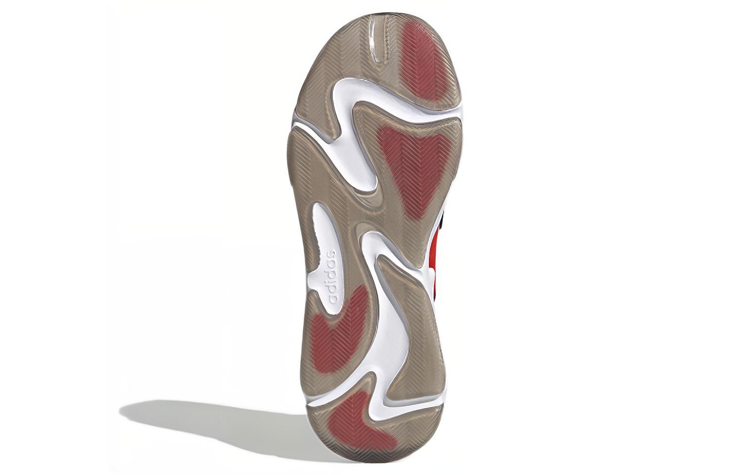 Details for adidas neo Firewalker 時尚休閒 防滑耐磨 低幫 復古籃球鞋 男款 黑紅白