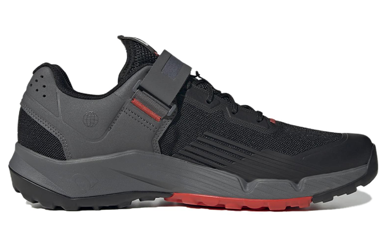 adidas Five Ten Clip-In 'Black Grey Red' 圖 2