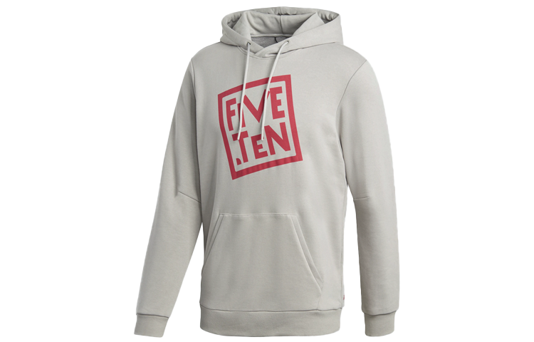 adidas Five Ten Gfx Hoodie Men’s Outdoor Sweatshirt Metallic Gray FT2933
