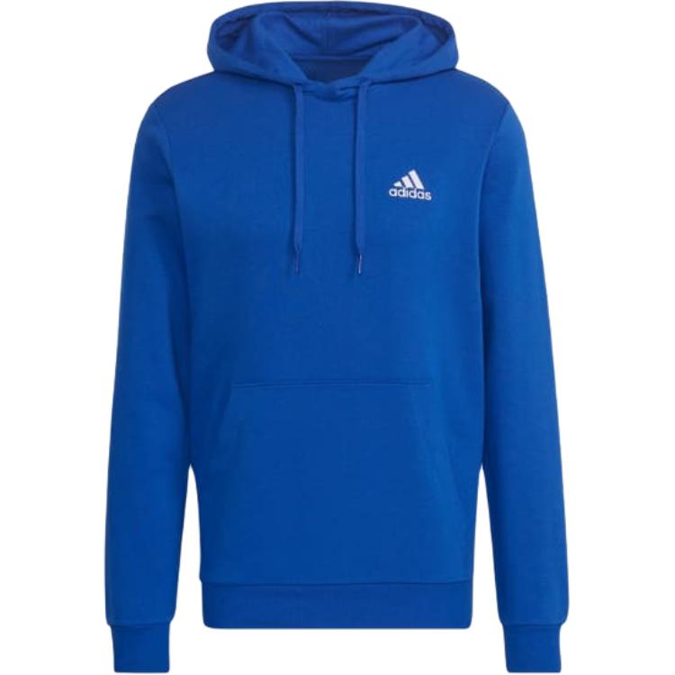 adidas Fleece Lined Pullover Hoodie Blue HL2273