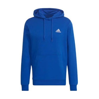 adidas Fleece Lined Pullover Hoodie Blue HL2273