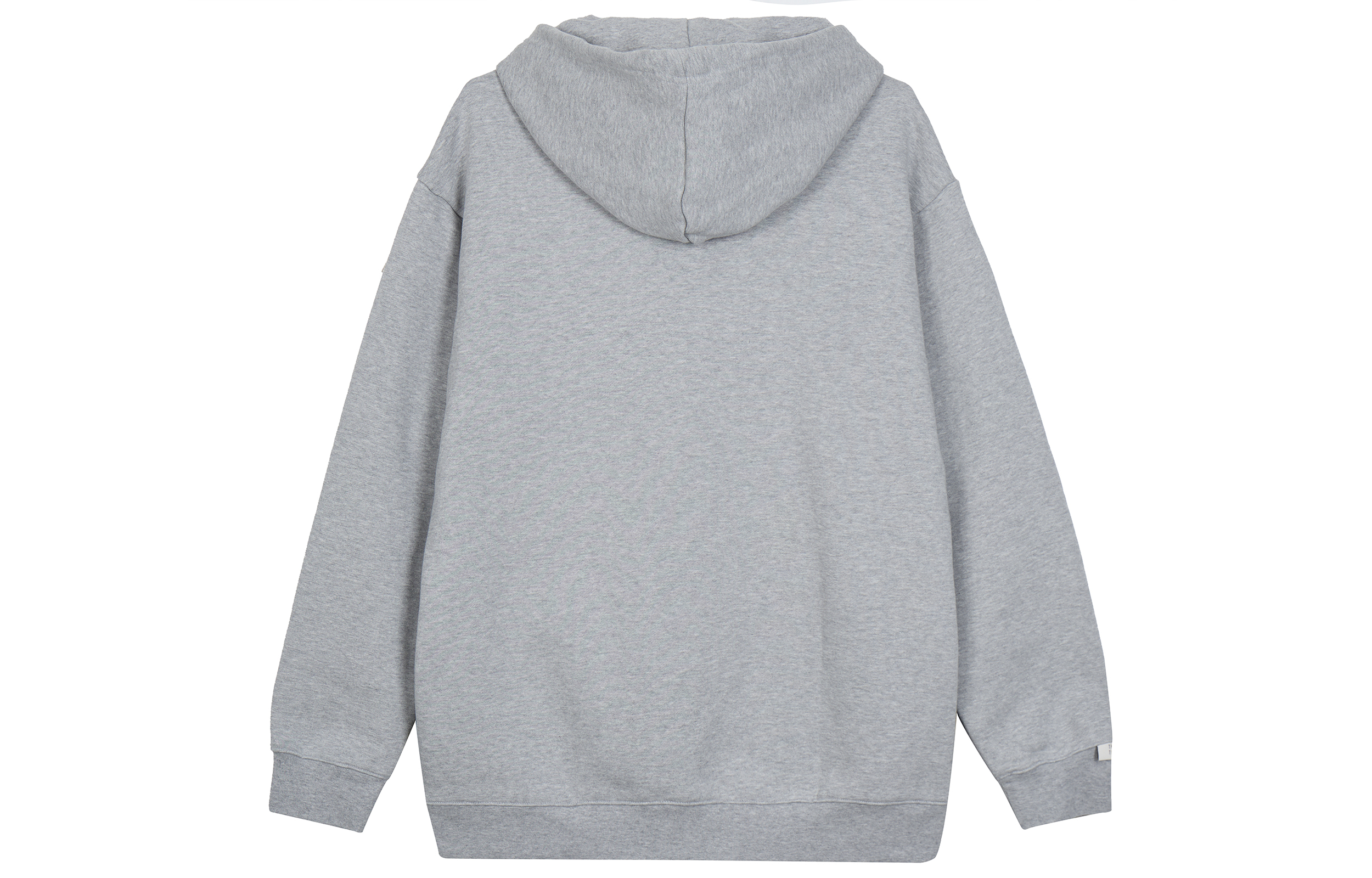 adidas Fleece Thickened Hoodie Sweatshirt in Medium Grey IV7586 圖 3