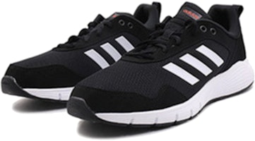 adidas Fluidcloud Neutral 防滑減震耐磨 低幫 跑步鞋 男款 黑白 Lookbook adidas Fluidcloud Neutral 防滑減震耐磨 低幫 跑步鞋 男款 黑白