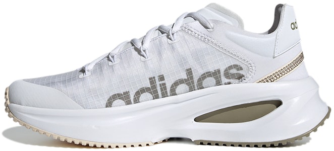 adidas neo Fluidflash 減震防滑 厚底運動鞋 白灰色 Buy adidas neo Fluidflash 減震防滑 厚底運動鞋 白灰色