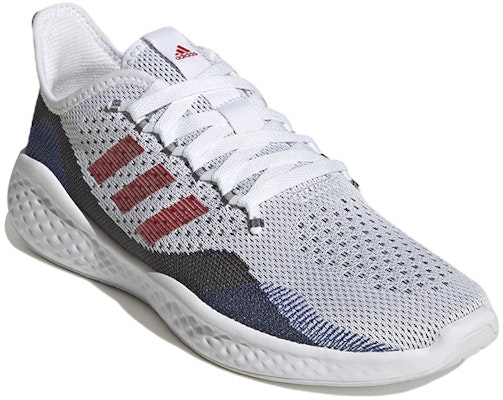 adidas Fluidflow 2.0 'White Vivid Red' GW4013 Lookbook adidas Fluidflow 2.0 'White Vivid Red' GW4013