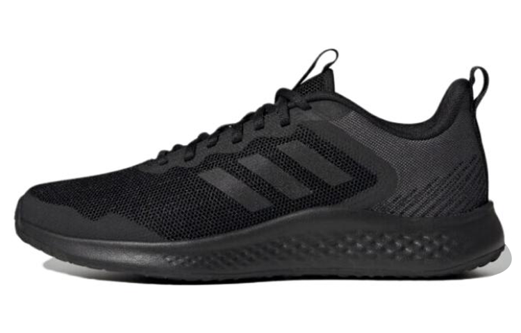 Buy adidas Fluidstreet 減震防滑耐磨 低筒 跑步鞋 男款 黑灰
