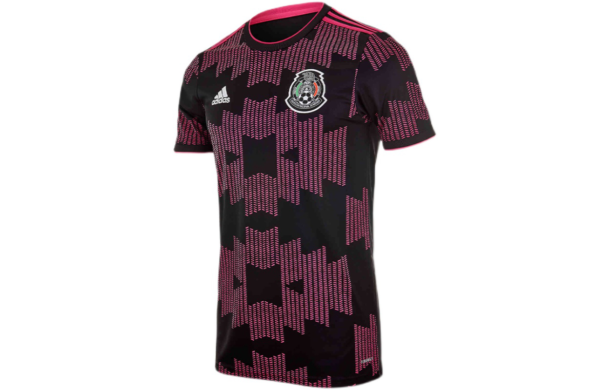 adidas FMF Mexico Home Jersey Black Fan Version Football T-Shirt. FT9648