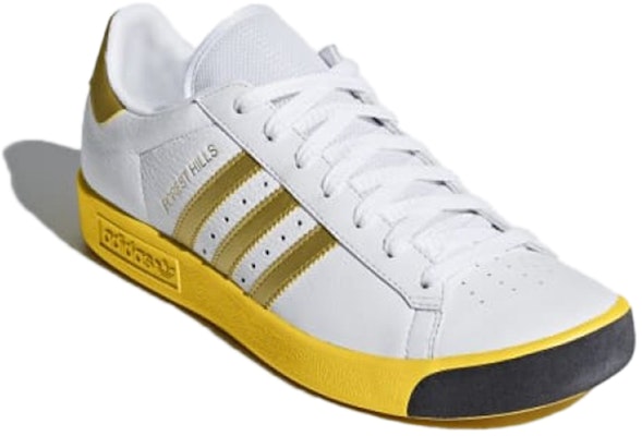adidas Forest Hills 'White Yellow Gold' CQ2083 Lookbook adidas Forest Hills 'White Yellow Gold' CQ2083