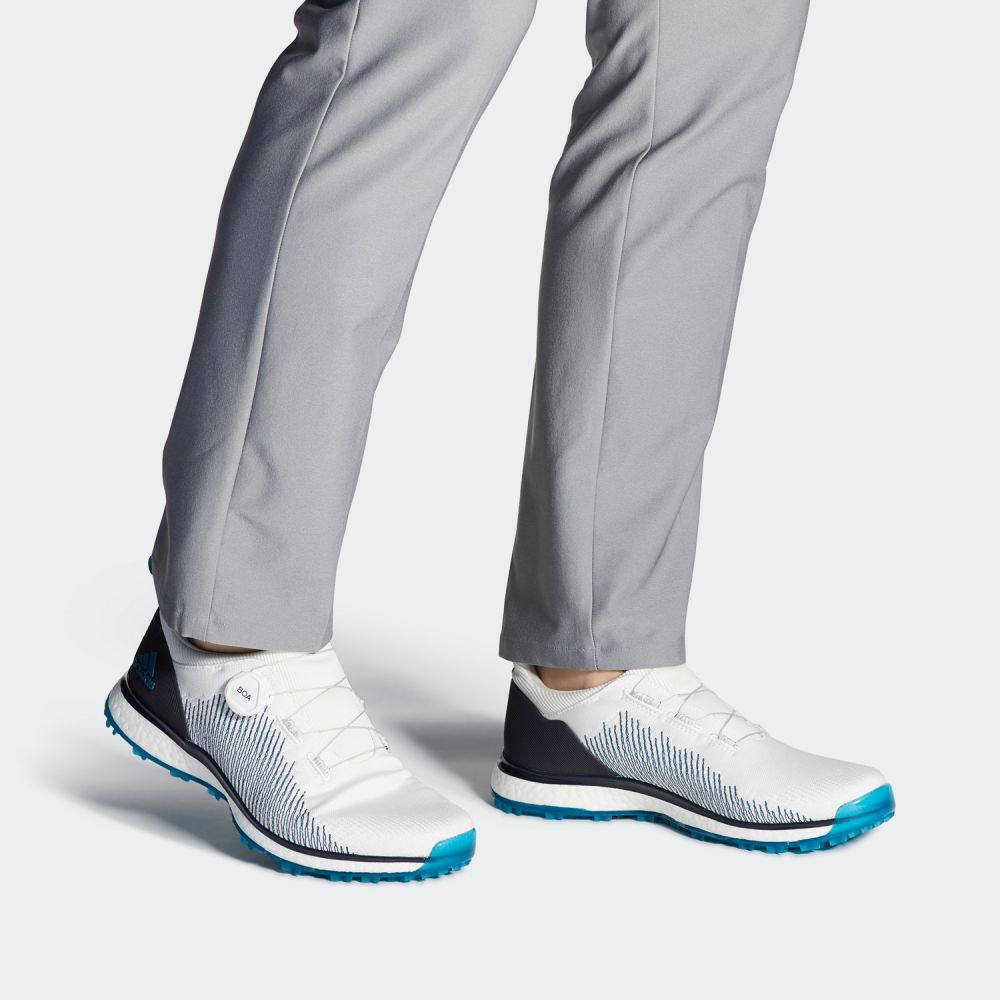 Sizing adidas Forgefiber Boa Low ''Wit Blauw'' G26216