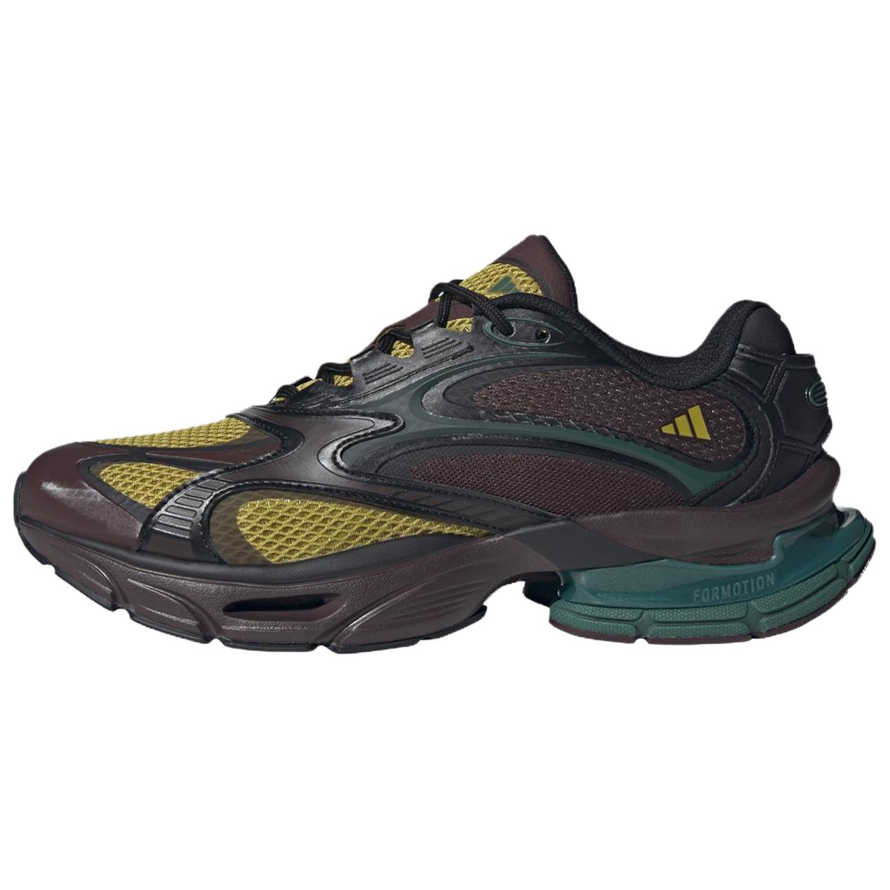 adidas FORMOTION ONE Brown Yellow Casual Lifestyle Shoes Classic Style JQ9351