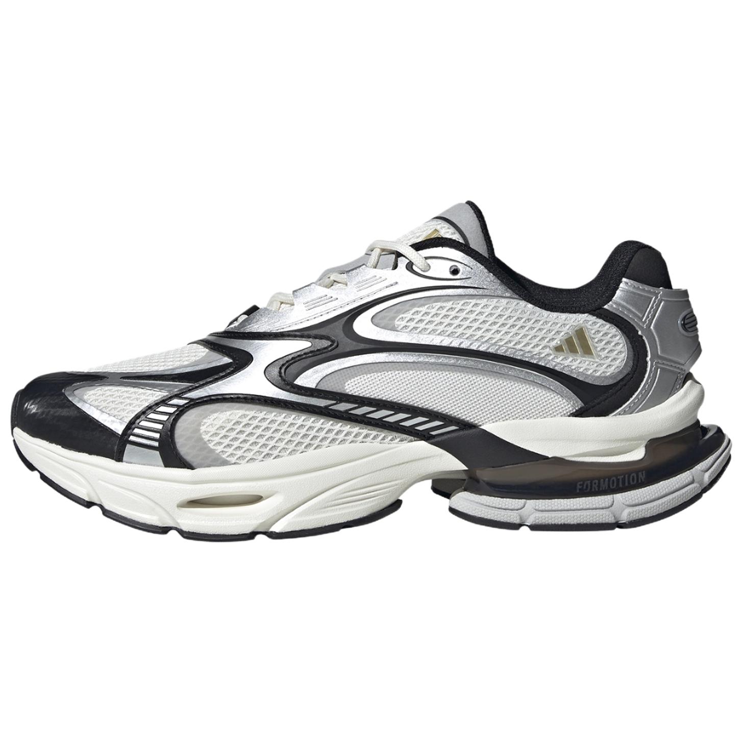 adidas FORMOTION ONE Classic Casual Shoes White/Silver/Black . JQ9349