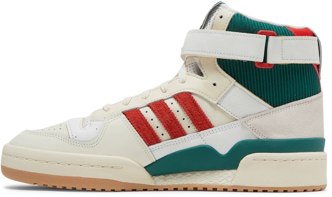 adidas Forum 84 High 'Bucks' Kasut Tinggi Retro GX9055 Lookbook adidas Forum 84 High 'Bucks' Kasut Tinggi Retro GX9055