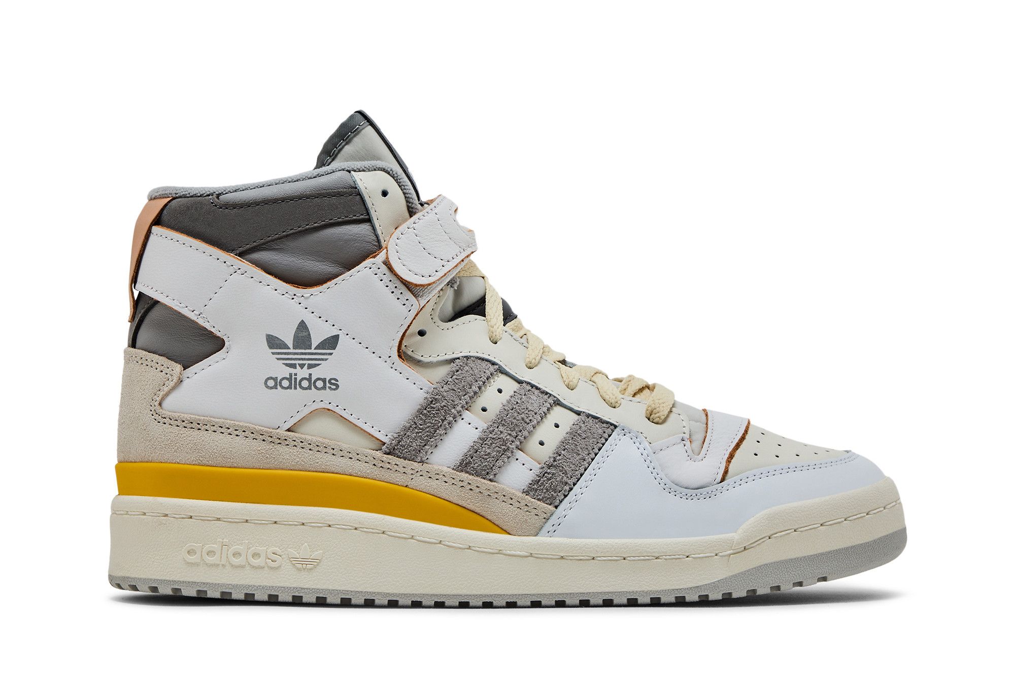 adidas Forum 84 High 'White Grey Yellow' GY5727