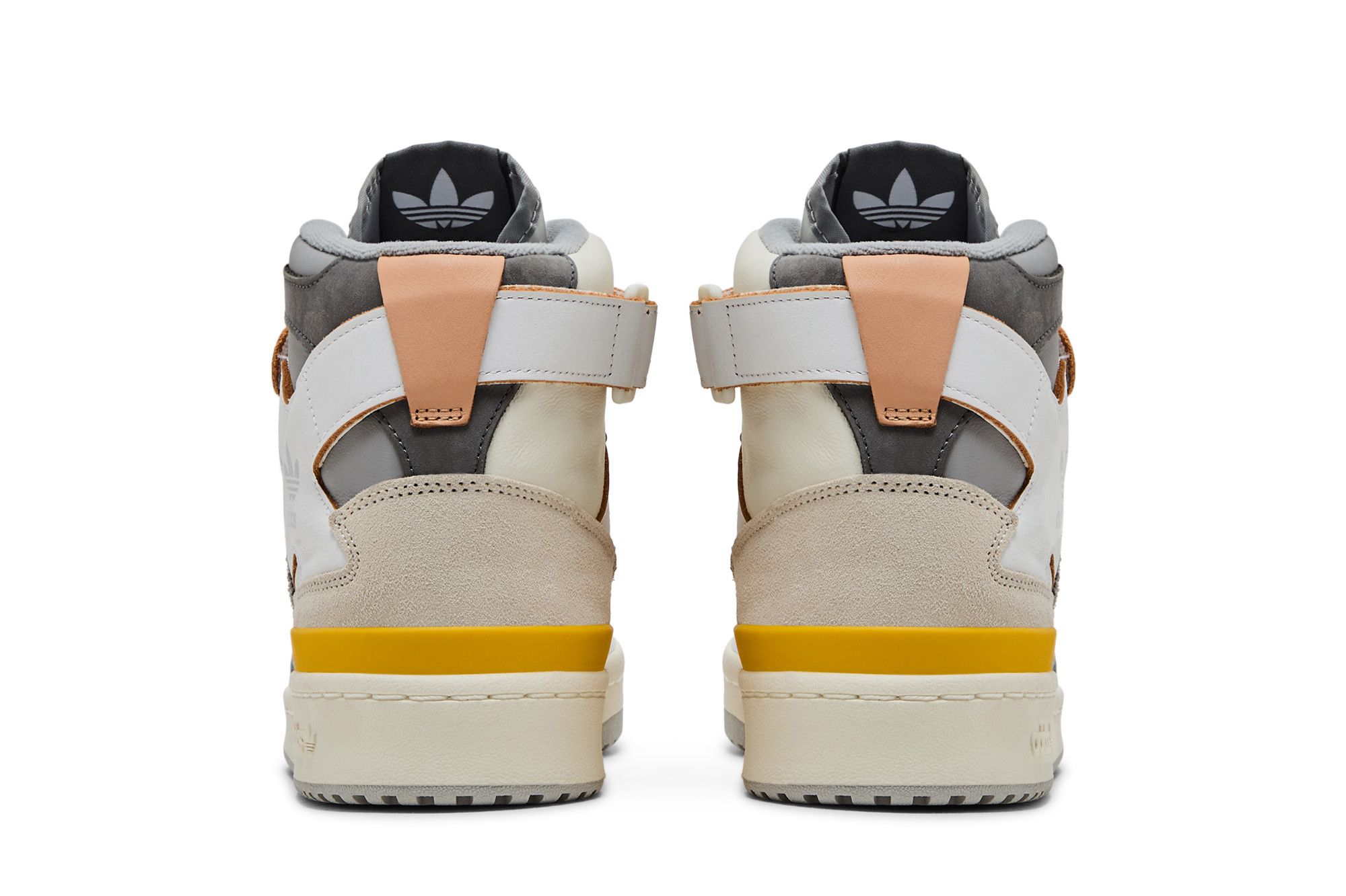 Sizing 阿迪达斯 Forum 84 高帮 '白灰黄' GY5727