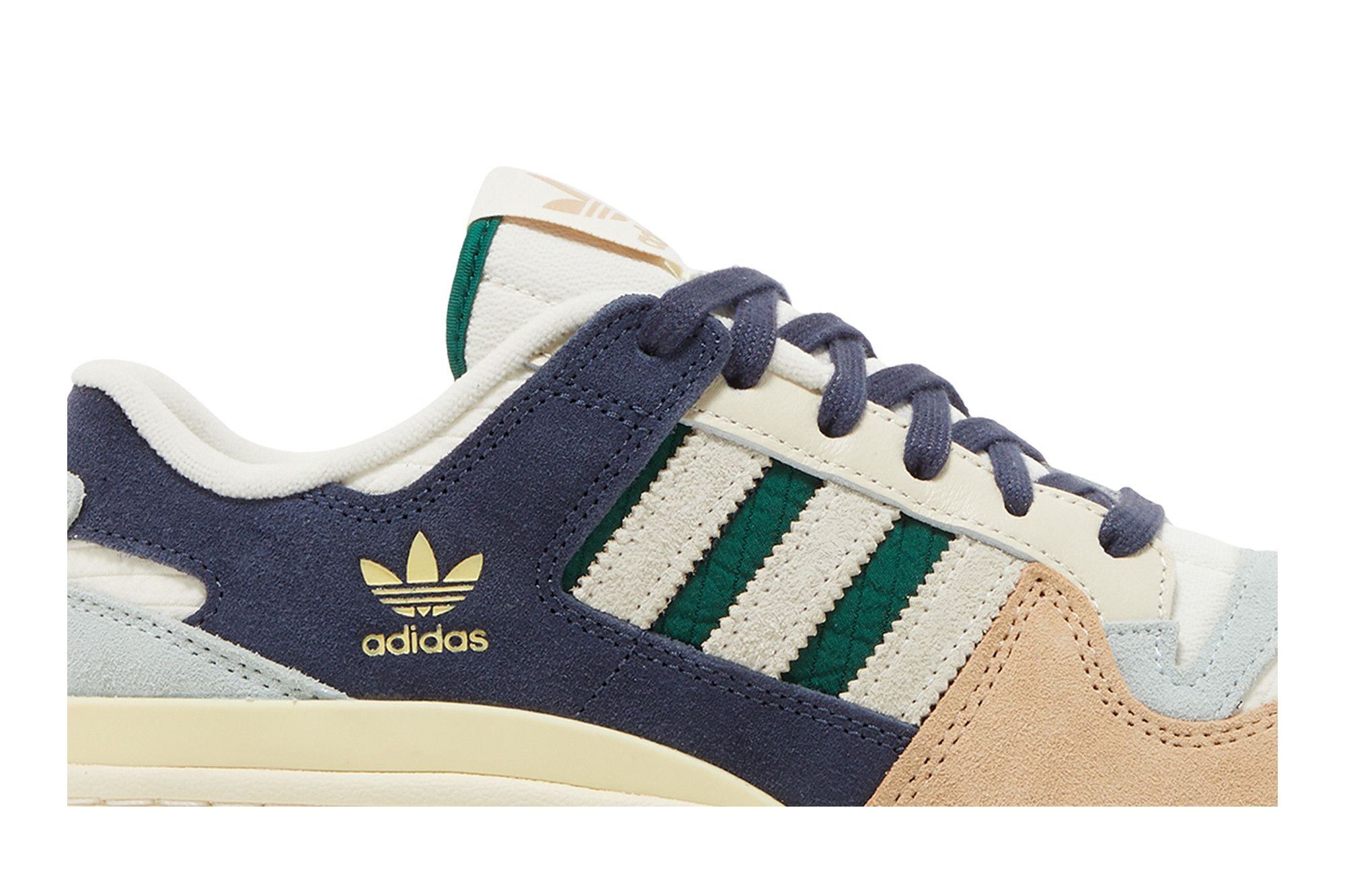 Lookbook adidas Forum 84 Low ''Beige Navy Verde'' GW4332