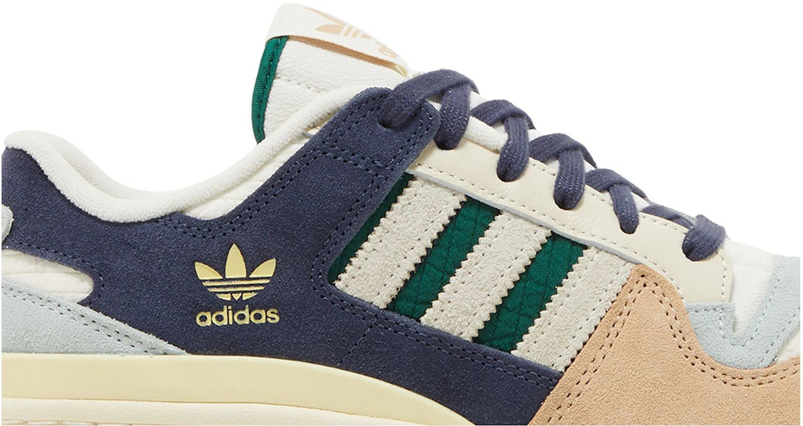 adidas Forum 84 Low ''Beige Navy Verde'' GW4332 Lookbook adidas Forum 84 Low ''Beige Navy Verde'' GW4332