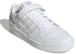 adidas Forum 84 Low "Kelabu Jernih/Putih/Silver Metalik" HP5518