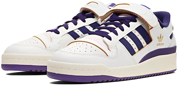 adidas Forum 84 Low 'Putih Ungu Kolej' GW2009 Lookbook adidas Forum 84 Low 'Putih Ungu Kolej' GW2009