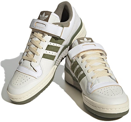 adidas Forum 84 Low 'Off White Olive' ID4762 Lookbook adidas Forum 84 Low 'Off White Olive' ID4762