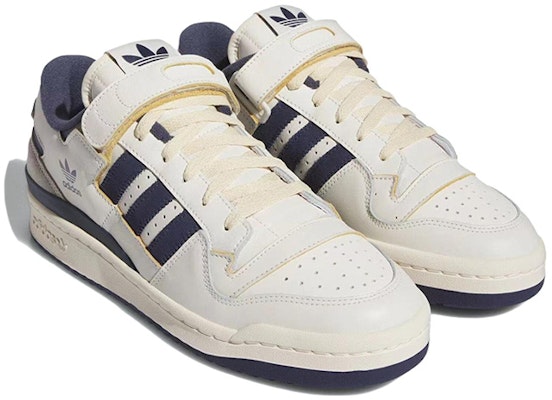 adidas Forum 84 Low 'Putih Pudar Navy Bayangan' IE9935 Lookbook adidas Forum 84 Low 'Putih Pudar Navy Bayangan' IE9935