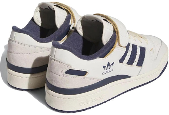 adidas Forum 84 Low 'Putih Pudar Navy Bayangan' IE9935 Shop adidas Forum 84 Low 'Putih Pudar Navy Bayangan' IE9935