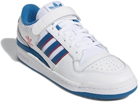 아디다스 포럼 84 로우 ADV '화이트 블루 스칼렛' GW3135 Lookbook 아디다스 포럼 84 로우 ADV '화이트 블루 스칼렛' GW3135