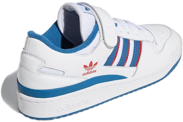 adidas Forum 84 Low ADV 'White Blue Scarlet' GW3135 Shop adidas Forum 84 Low ADV 'White Blue Scarlet' GW3135