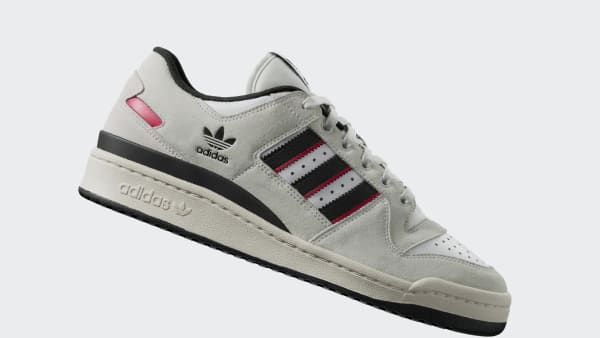 Order Adidas Forum 84 Low Putih/Kombinasi Hitam Merah Scarle Klasik JP6094