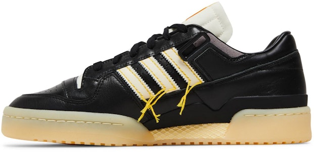 adidas Forum 84 Low Premium 'Hitam Kuning Muda' FZ3773 Lookbook adidas Forum 84 Low Premium 'Hitam Kuning Muda' FZ3773