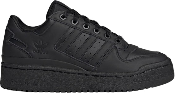 (W) adidas Forum Bold Stripes 'Triple Black' Hitam Penuh ID6844 Buy (W) adidas Forum Bold Stripes 'Triple Black' Hitam Penuh ID6844