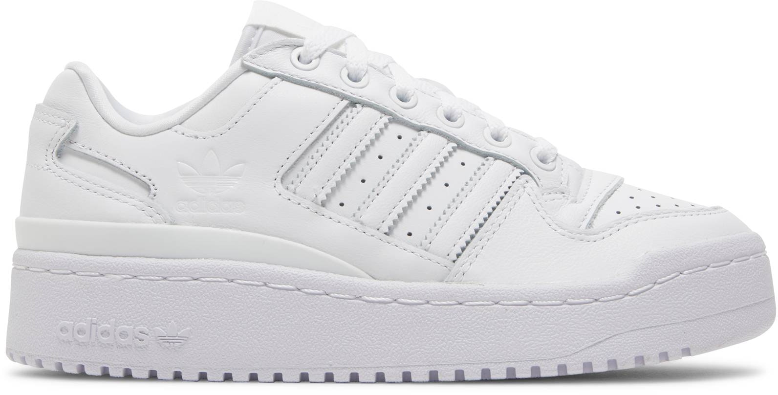 adidas forum bold white silver