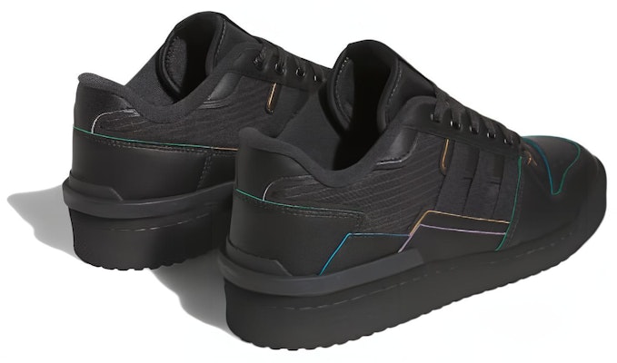아디다스 포럼 엑시빗 로우 '블랙' (Adidas Forum Exhibit Low 'Black') HQ7114 Lookbook 아디다스 포럼 엑시빗 로우 '블랙' (Adidas Forum Exhibit Low 'Black') HQ7114