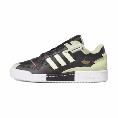 adidas Forum Exhibit Low 'Black Almost Lime'