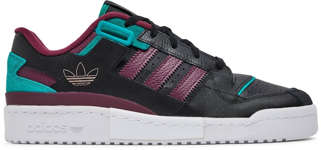 阿迪达斯Forum Exhibit Low '黑色胜利深红' H01912 Buy 阿迪达斯Forum Exhibit Low '黑色胜利深红' H01912