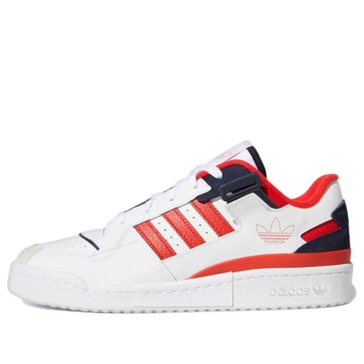 adidas Forum Exhibit Low 'Cloud White Red' GZ5391