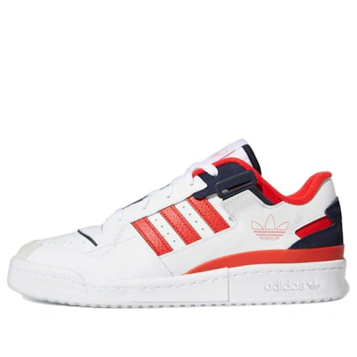 adidas Forum Exhibit Low 'Cloud White Red' GZ5391