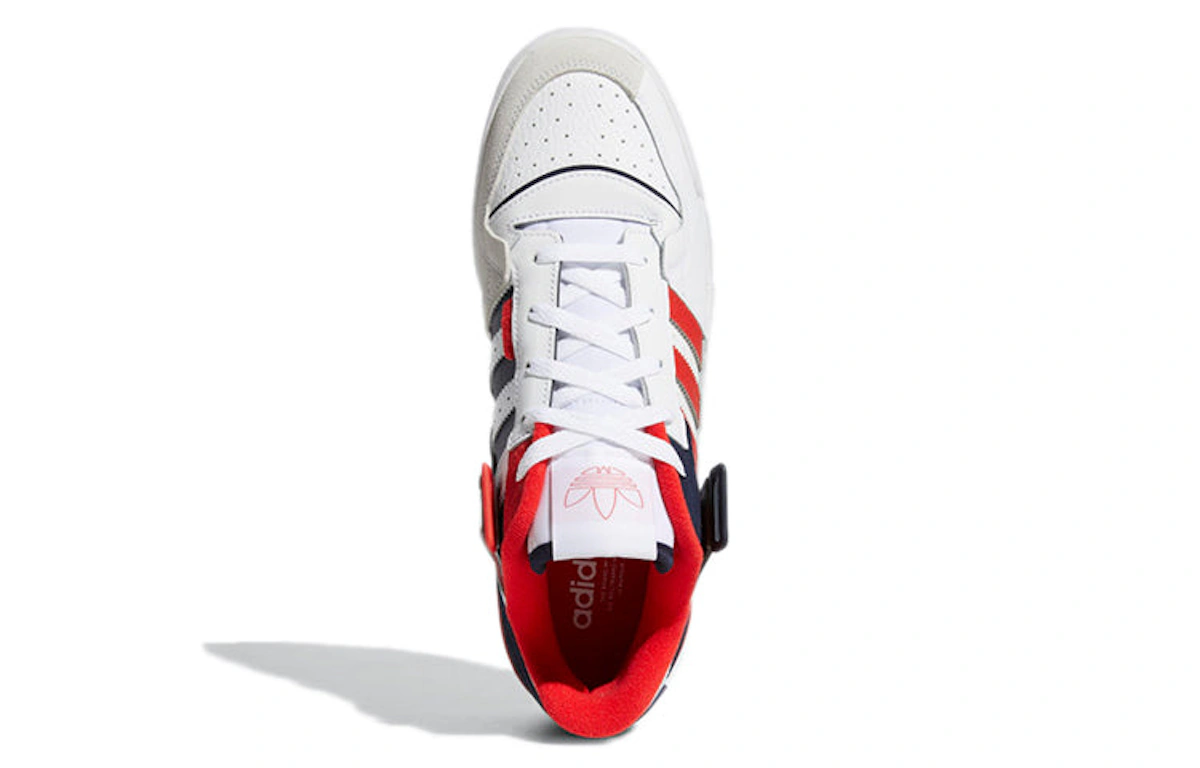 adidas Forum Exhibit Low 'Cloud White Red' GZ5391