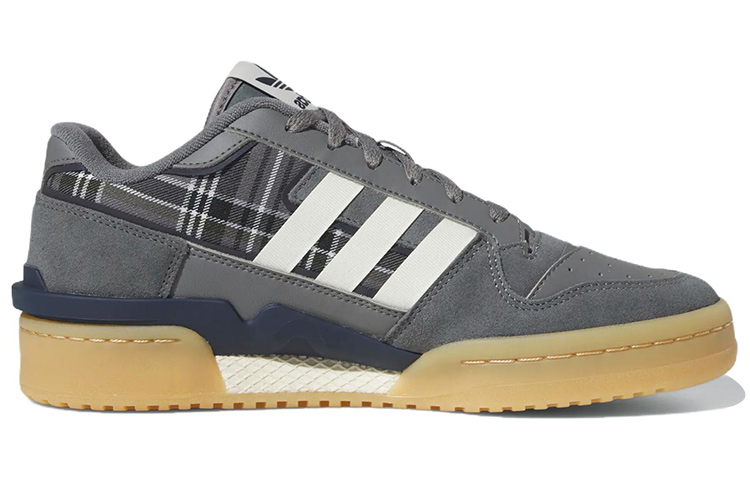 Order 愛迪達 Forum Exhibit Low '灰格紋' IF9956