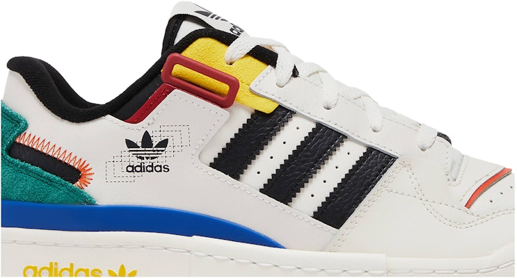 adidas Forum Exhibit Low 'Putih Multi' GW9629 Order adidas Forum Exhibit Low 'Putih Multi' GW9629
