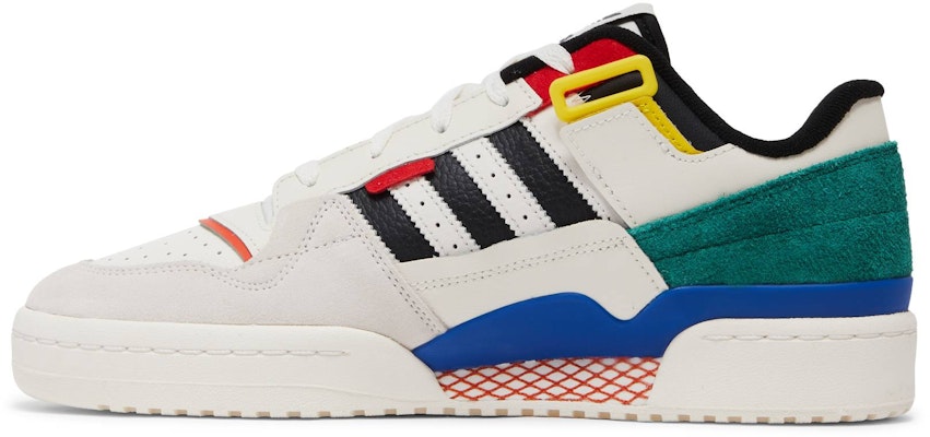 adidas Forum Exhibit Low 'Putih Multi' GW9629 Lookbook adidas Forum Exhibit Low 'Putih Multi' GW9629