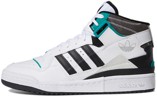 adidas Forum Exhibit Mid ''Blanc Noir'' H01921 Buy adidas Forum Exhibit Mid ''Blanc Noir'' H01921