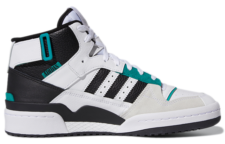 Lookbook adidas Forum Exhibit Mid ''Blanc Noir'' H01921