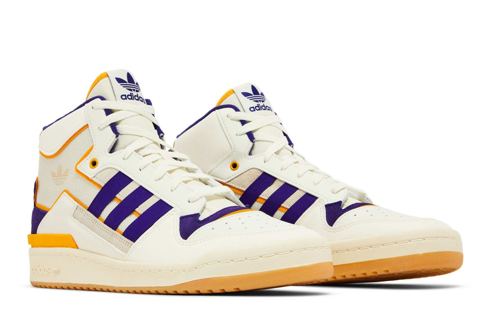 Cheap adidas Forum Exhibit Mid ''Wit Collegiate Paars'' GX4119